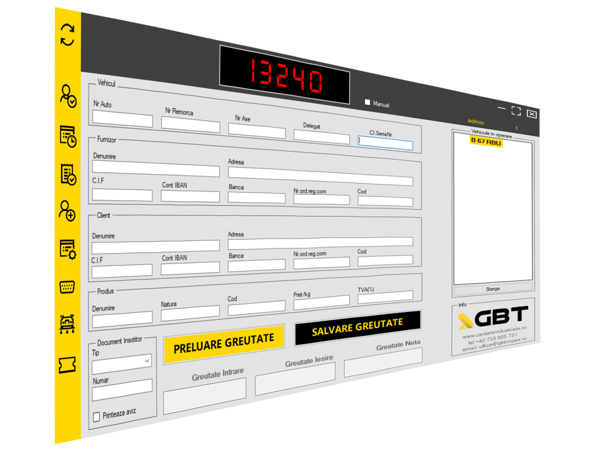 Software de cantarire
